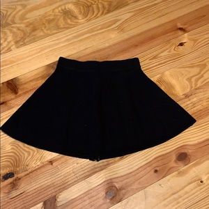 black sweater skirt